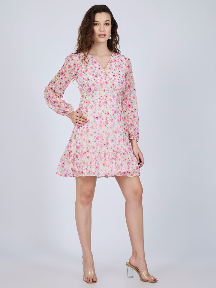 White Mini Aline Dress