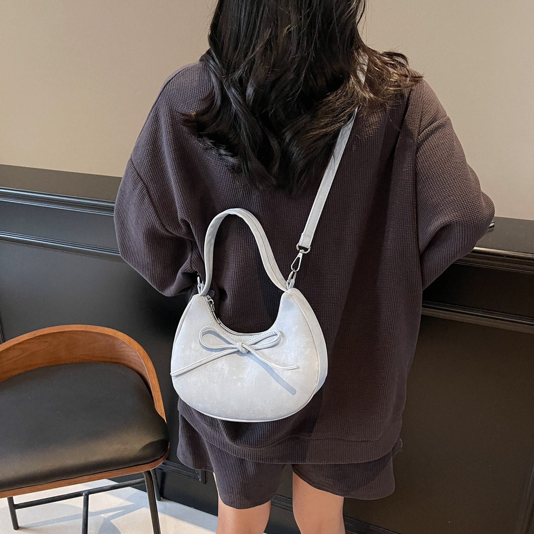 Blue Moon Lit Bow Cross Bag