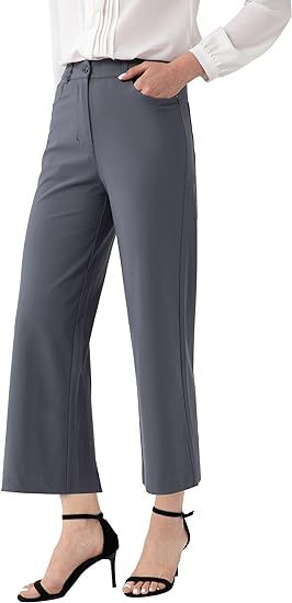 Grey Straight Fit Trouser