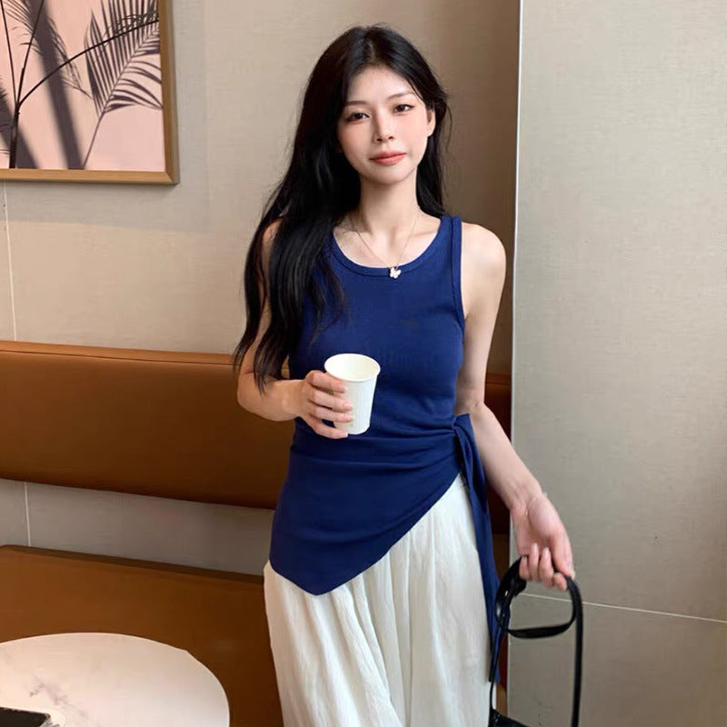 Blue Knotting Tshirt