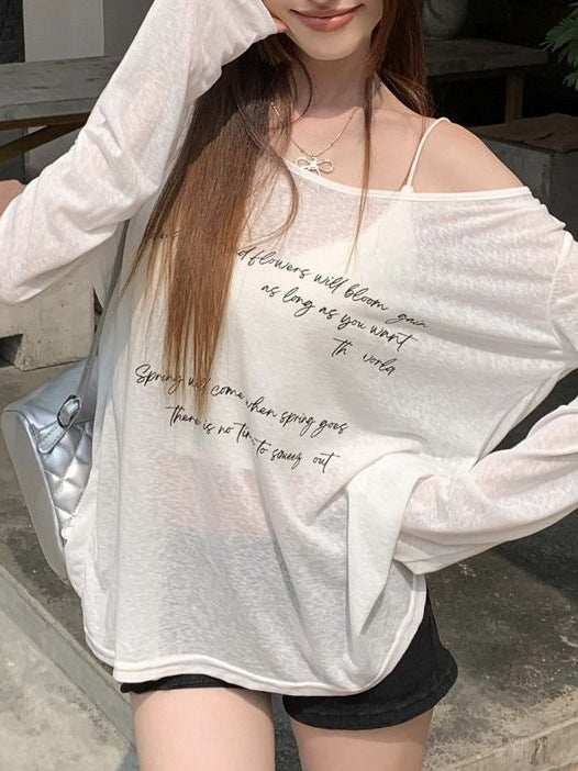 White Off Shoulder Tshirt