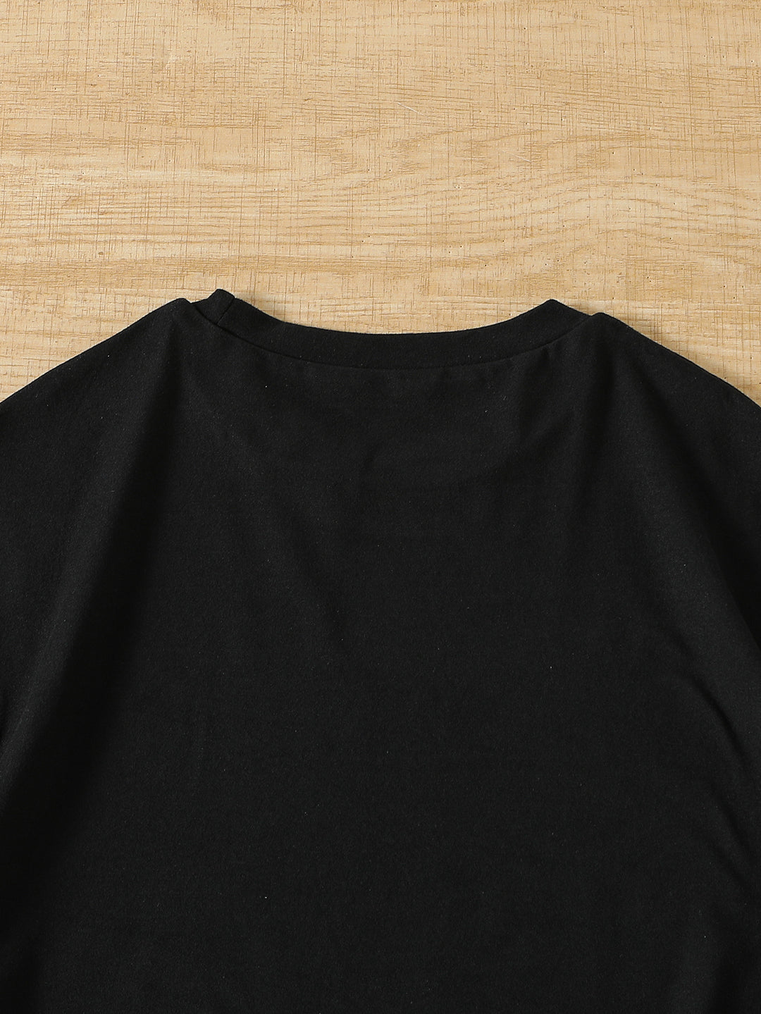 Black Heart Print Tshirt