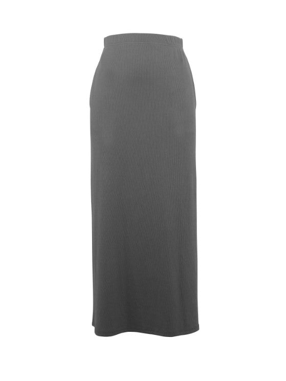 Charcoal Long Skirt