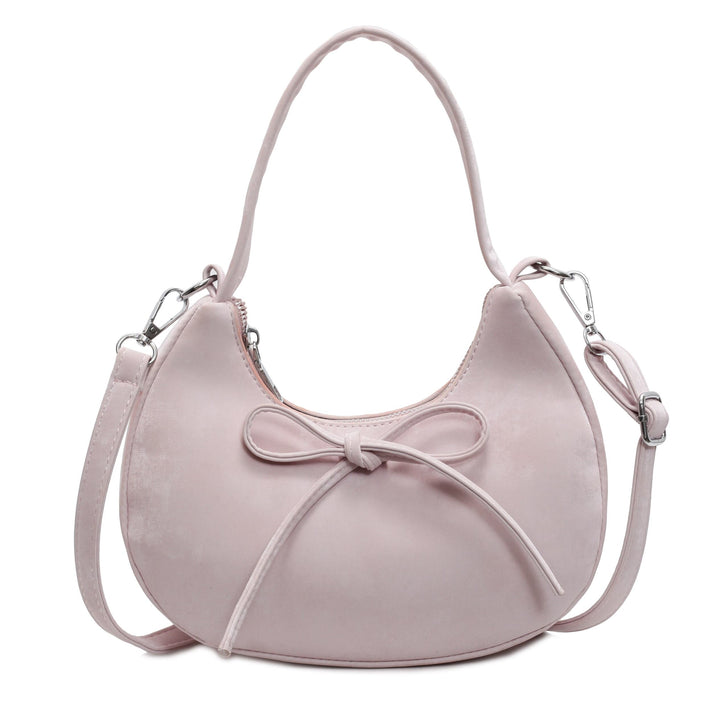Pink Moon Lit Bow Cross Bag