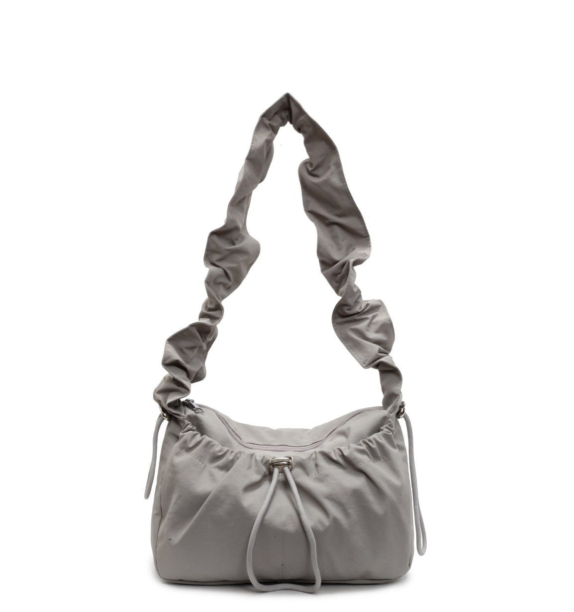 Grey Shopper Shoulder Bag