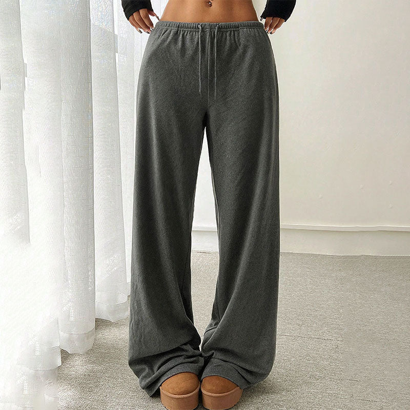 Grey Pull On Sweatpants