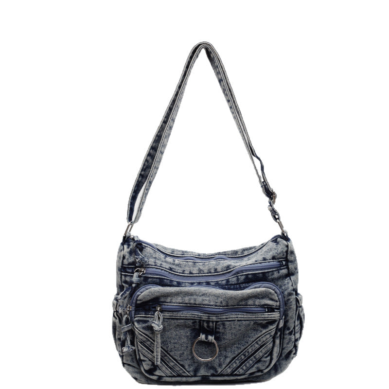 Blue Denim Street Utility Bag