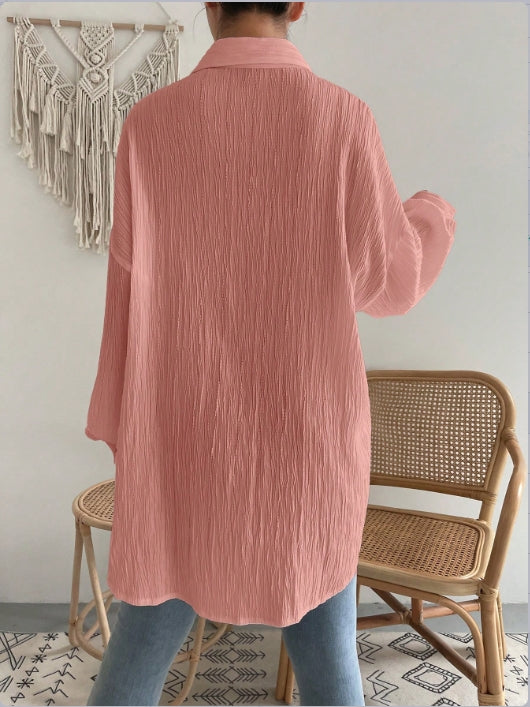 Pink Over Sized Shirt