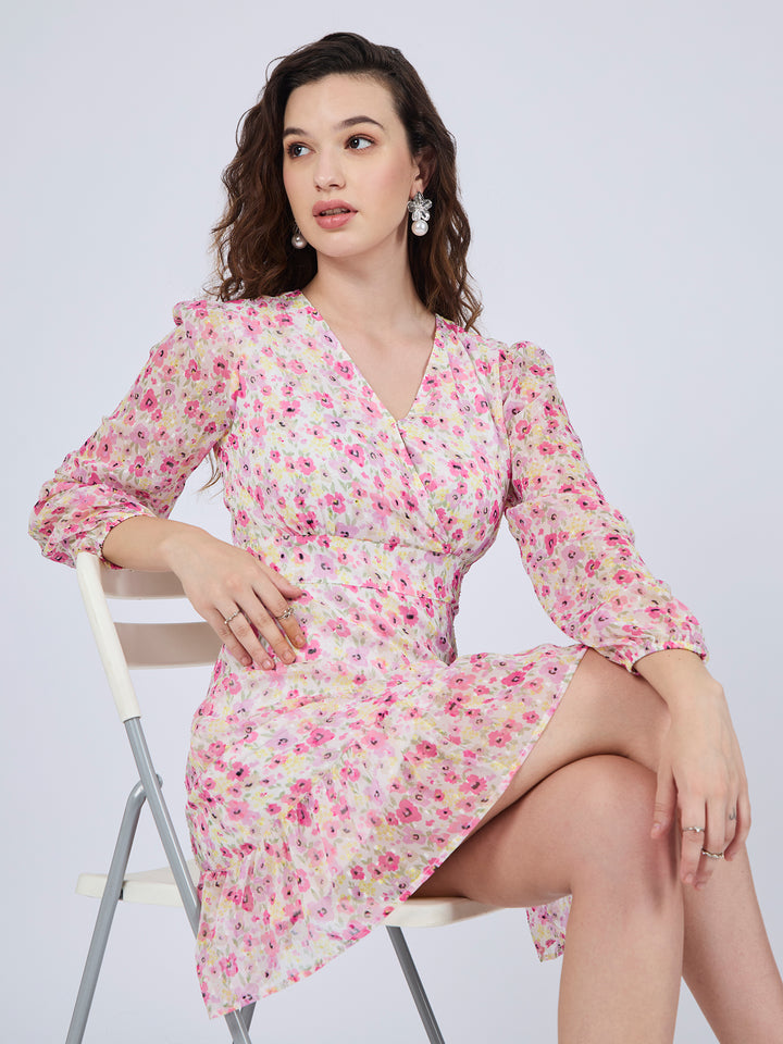 White Mini Aline Dress