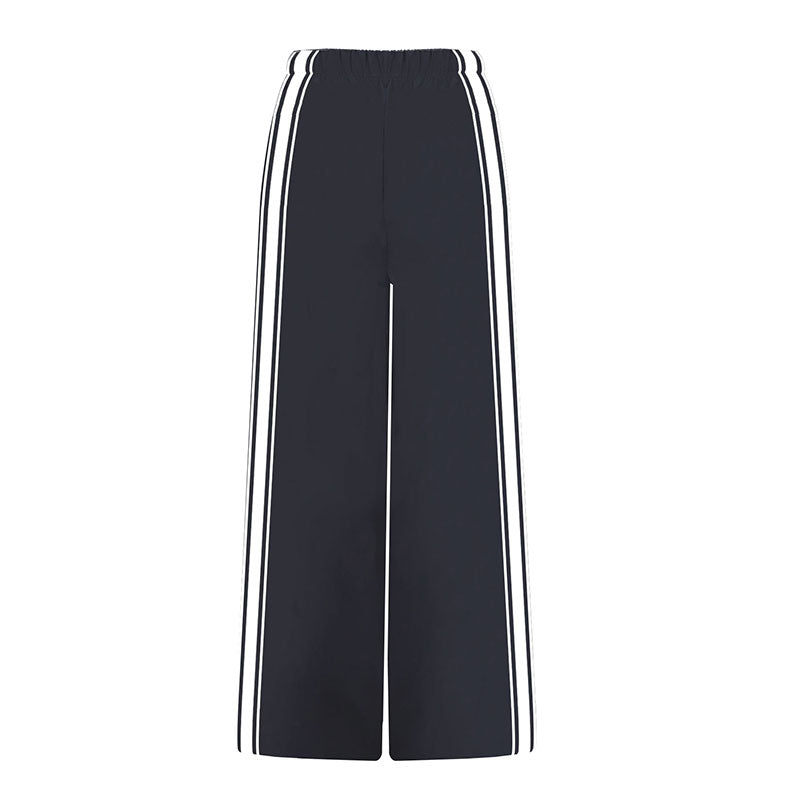 Blue Side Stripe Sweatpants