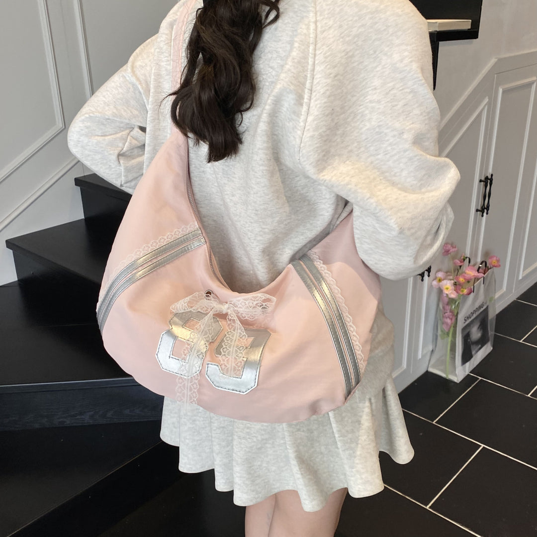 Pink Old School Shoulder Bag