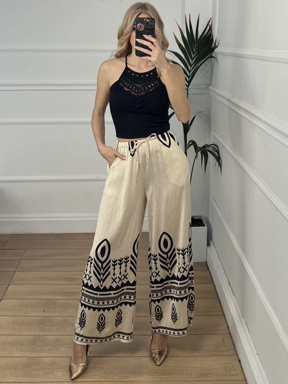 Off-White Placement Printed Pants