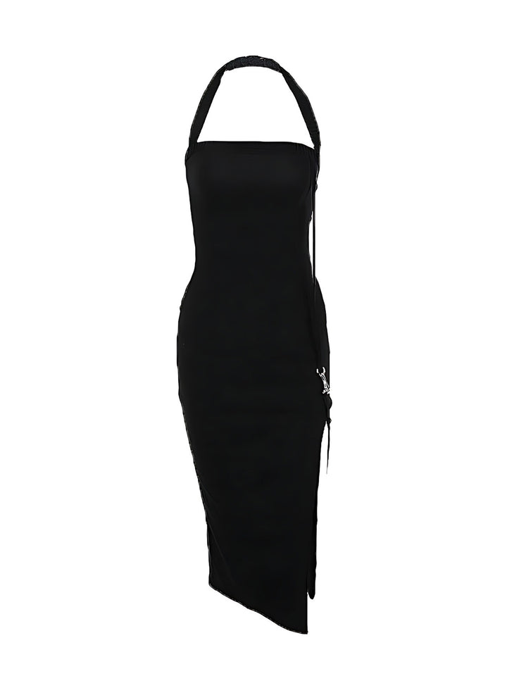 Halter Neck Maxi Dress