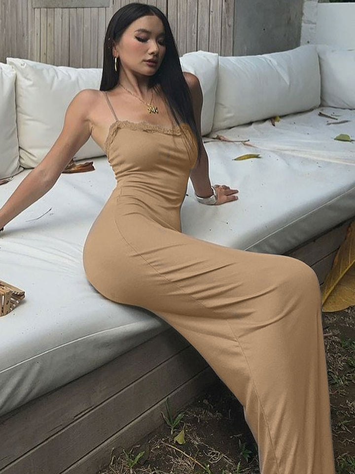 Brown Slip Bodycon Dress