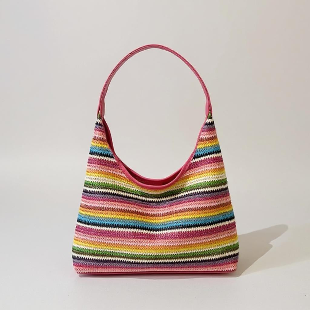 Multi Textured Slouch Hobo