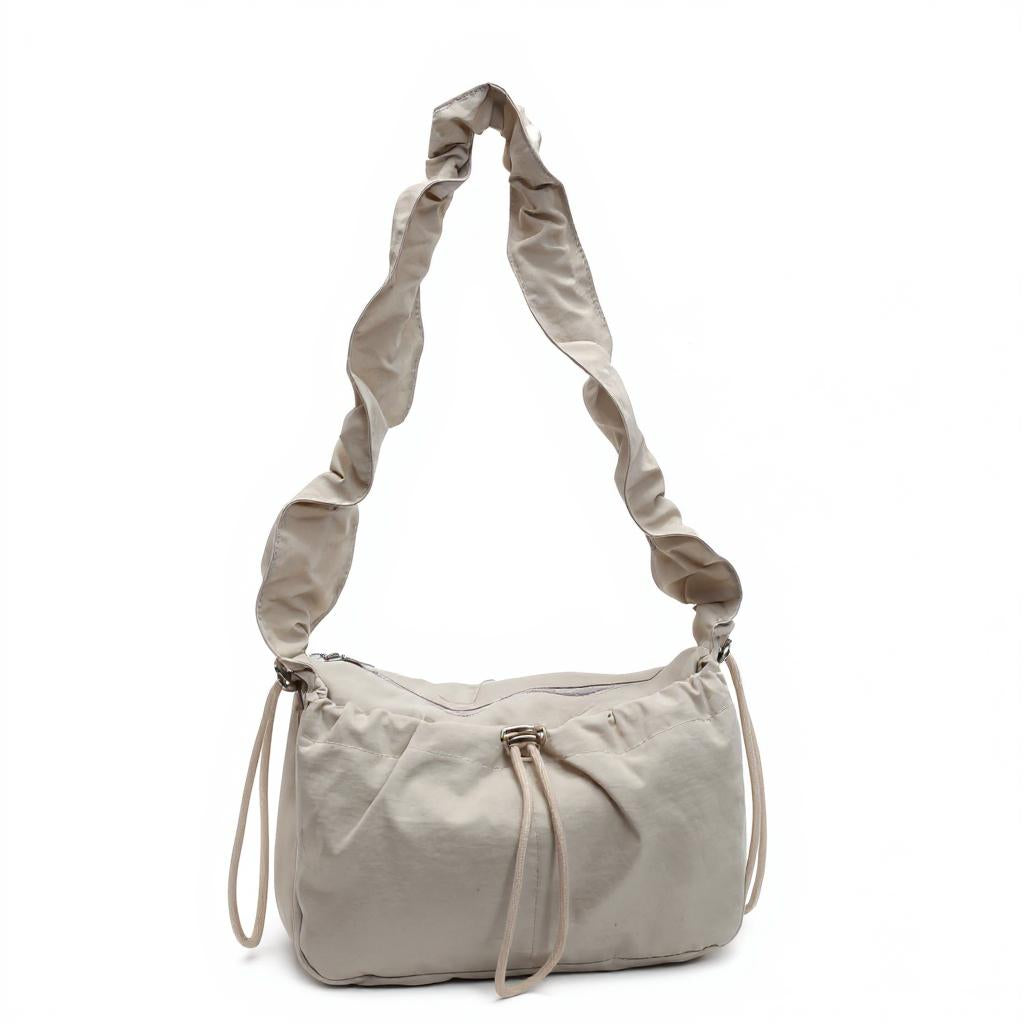 Cream Shopper Shoulder Bag