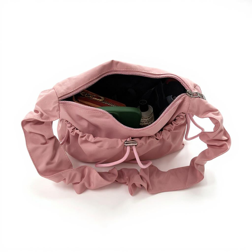 Pink Shopper Shoulder Bag