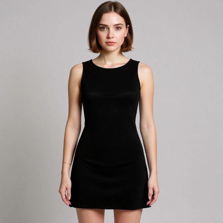 Black Tank Mini Dress
